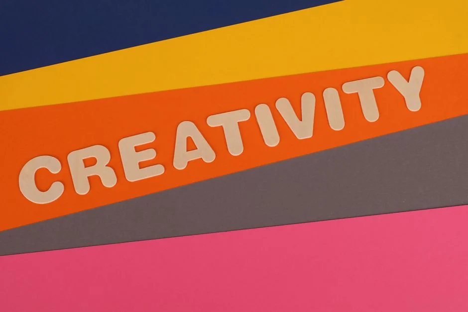 creative-03 Wooden blocks arranged to spell Web Design. Ideal for creative, digital content themes.